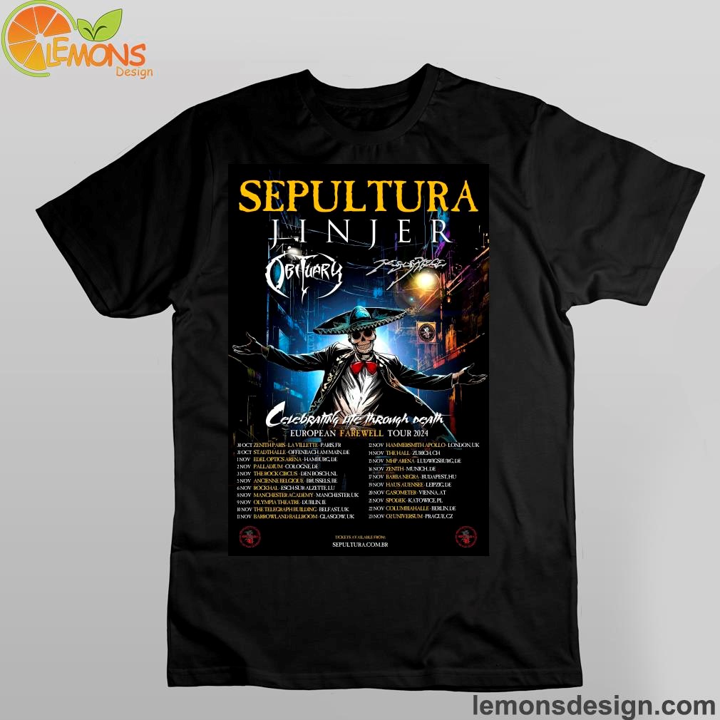 Sepultura 40 Years Farewell Tour Celebrating Life Through Death ...