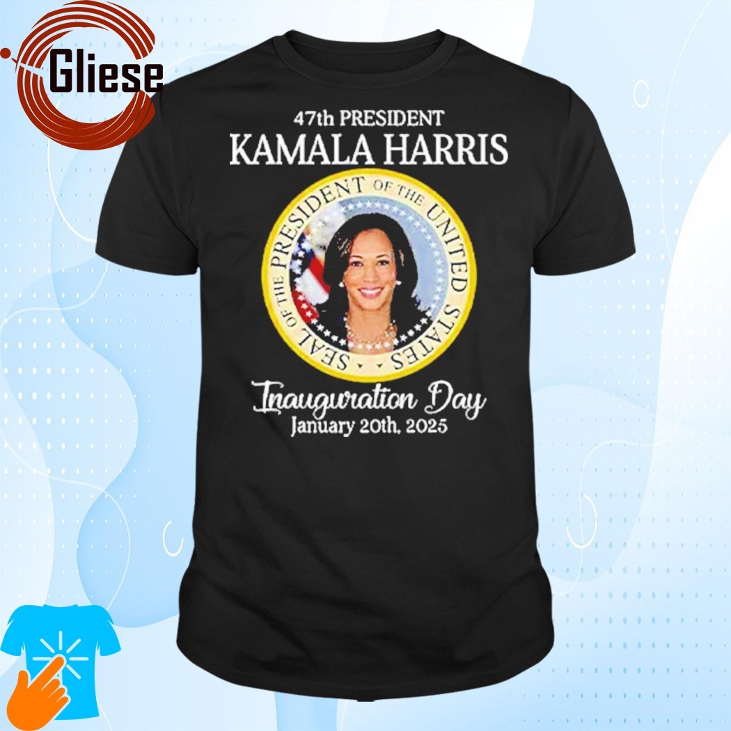 Official 47th President Kamala Harris Inauguration Day January 1 2025 Shirt