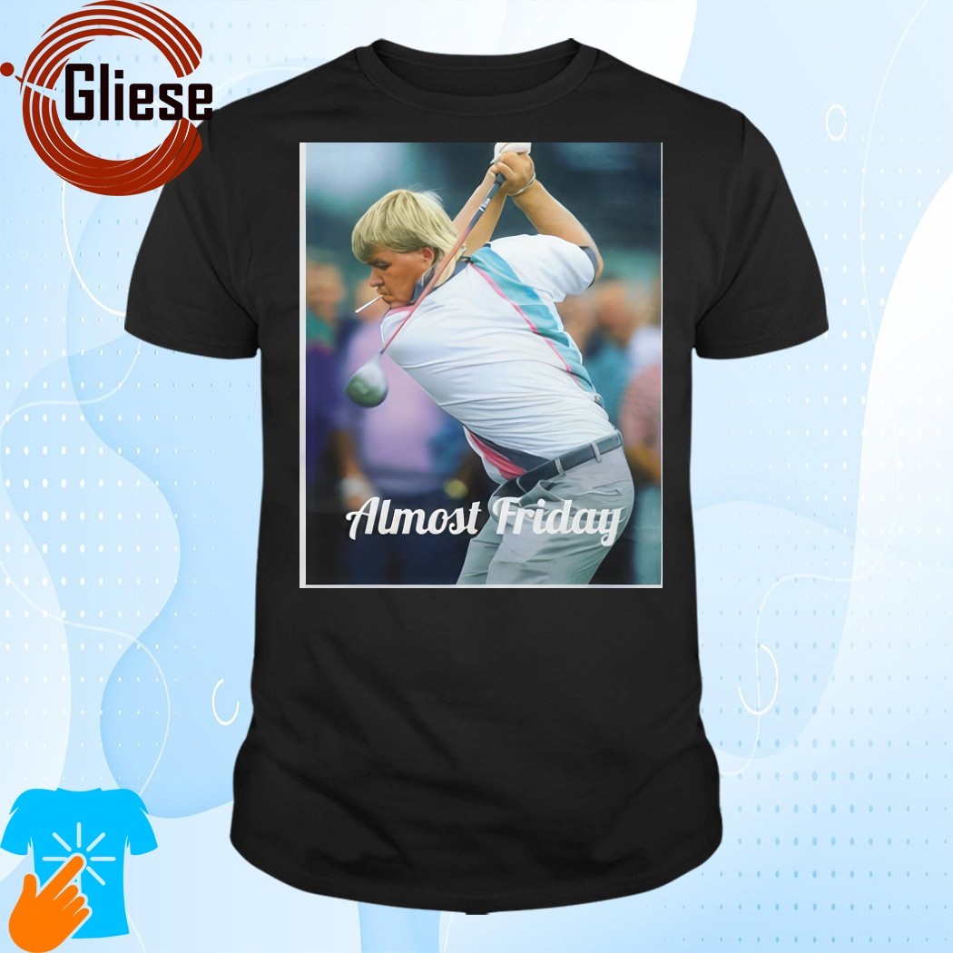 Official Almost Friday Golf Cig T-Shirt