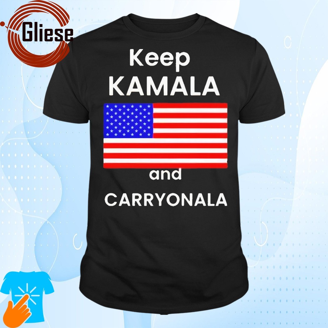 Official Audrey loves paris keep Kamala and carry onala Shirt