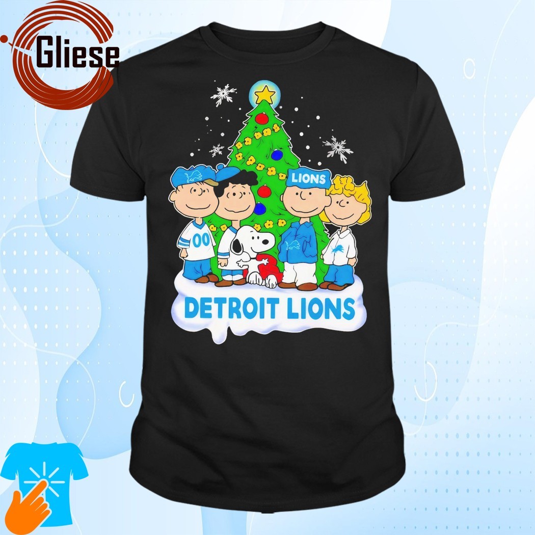 Official Detroit Lions Merry Christmas 2024 Shirt