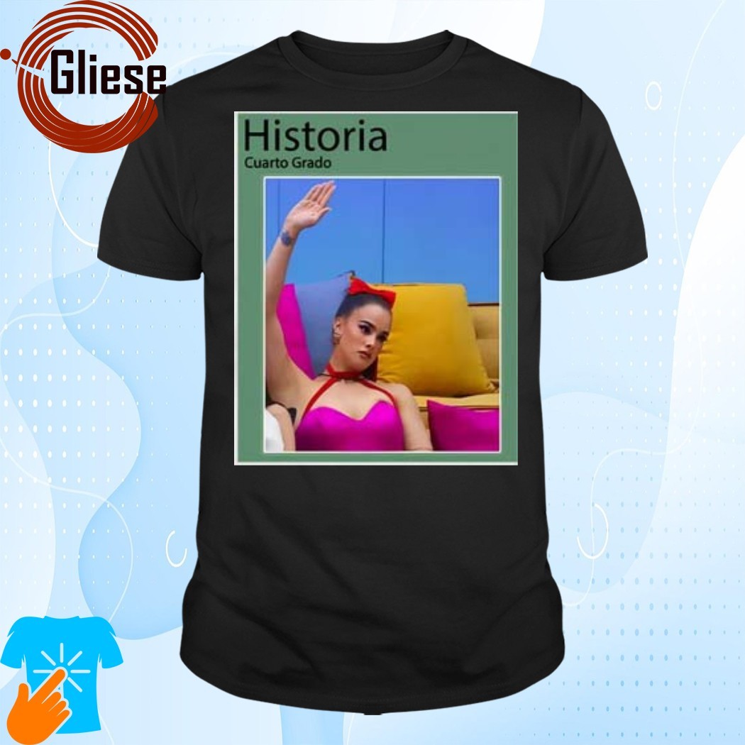 Official Gala Montes Libro De Historia Shirt