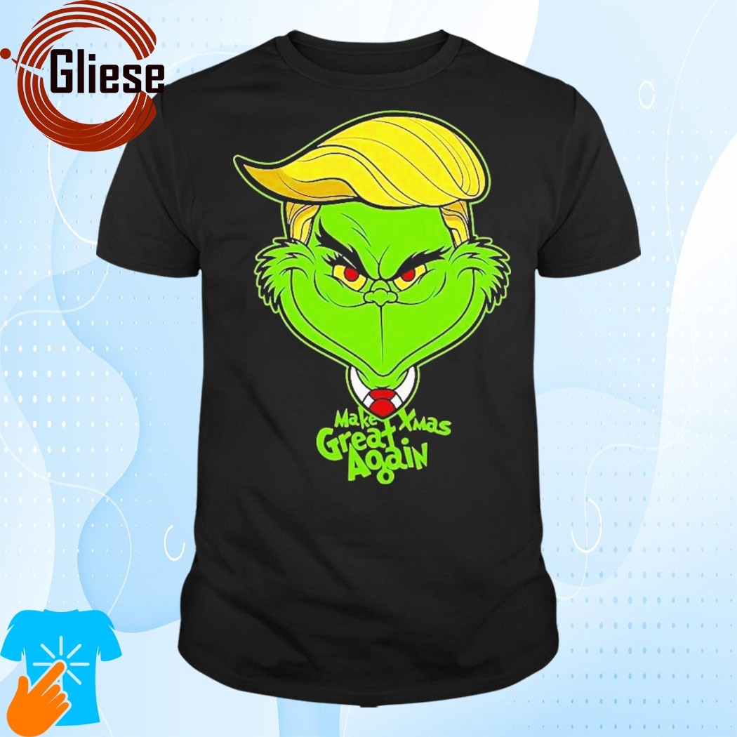 Official Grinch Donald Trump Make Xmas Great Again Christmas 2024 Shirt