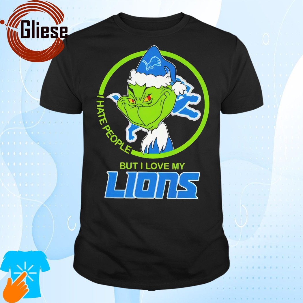 Official I Have People But I Love My Detroit Lions Shirt