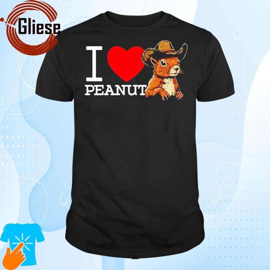 Official I Heart Peanut 2024 Shirt