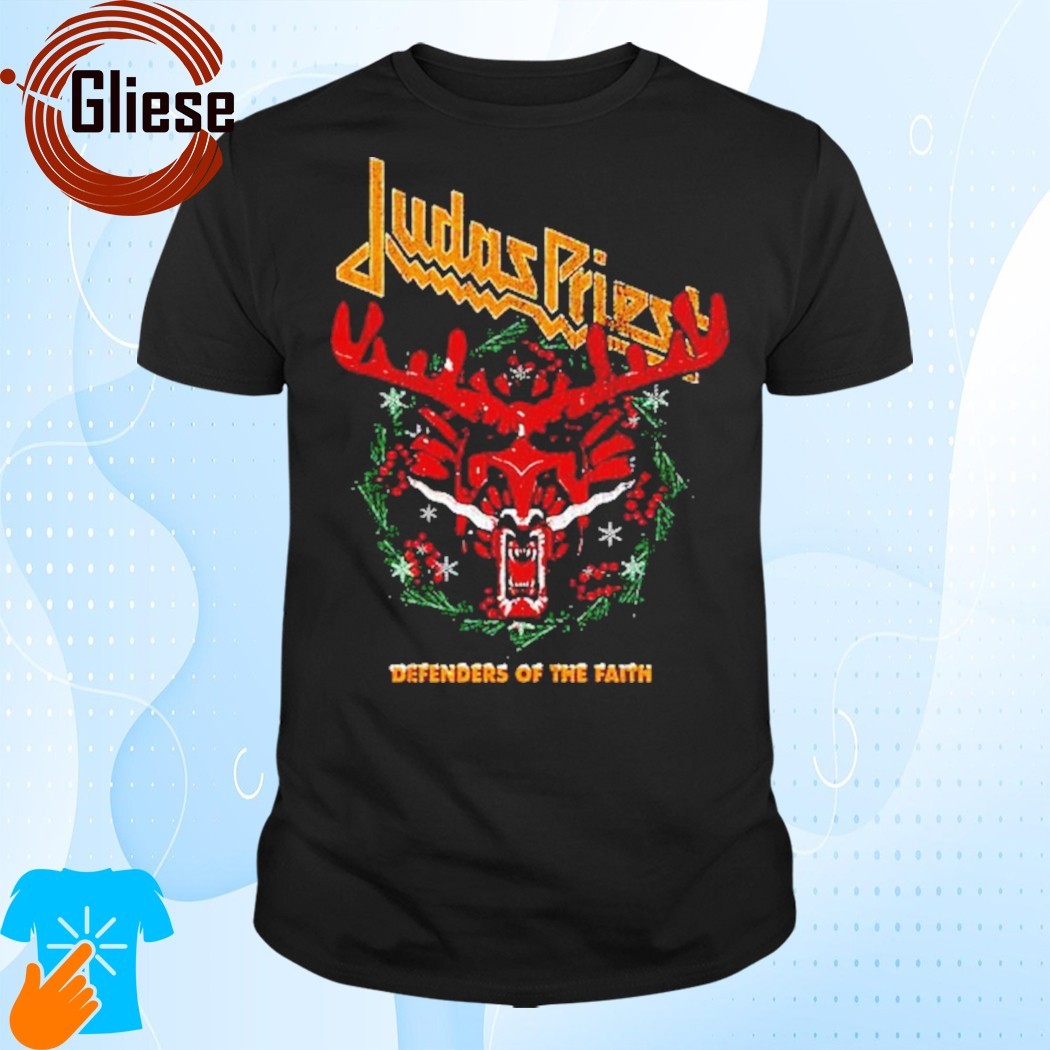 Official Judas Priest Defenders Of The Faith Holiday Shirt