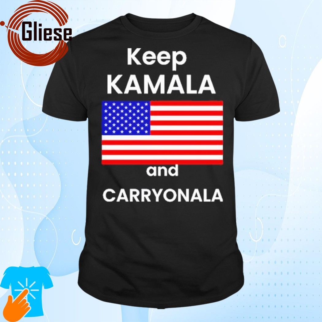 Official Keep Kamala And Carry Onala T-Shirt