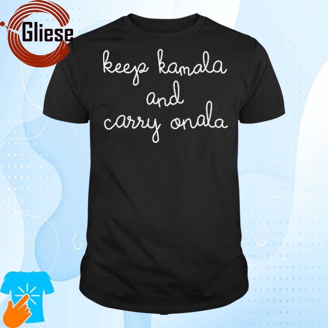 Official Lingua Franca Keep Kamala And Carry Onala Shirt