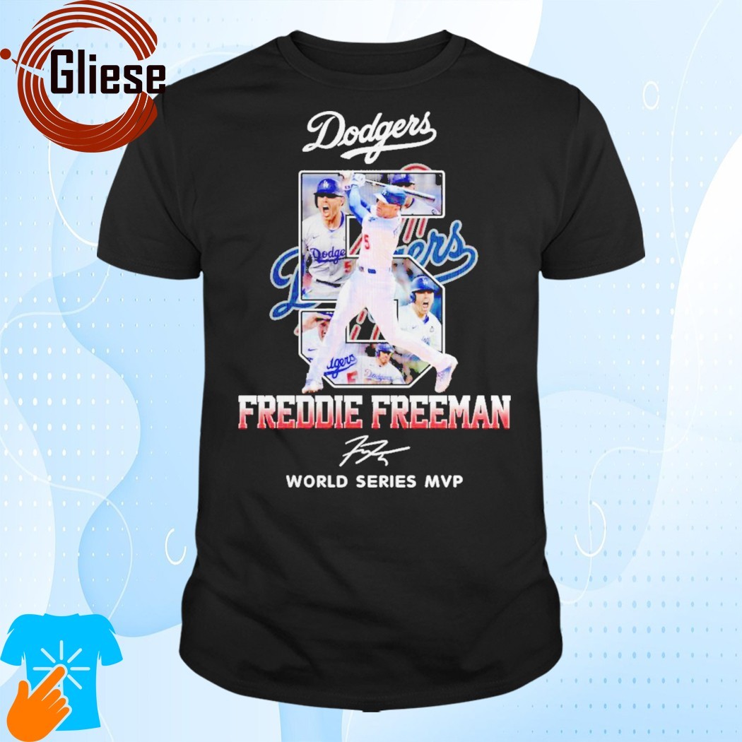 Official Los Angeles Dodgers Freddie Freeman 2024 World Series MVP T-Shirt