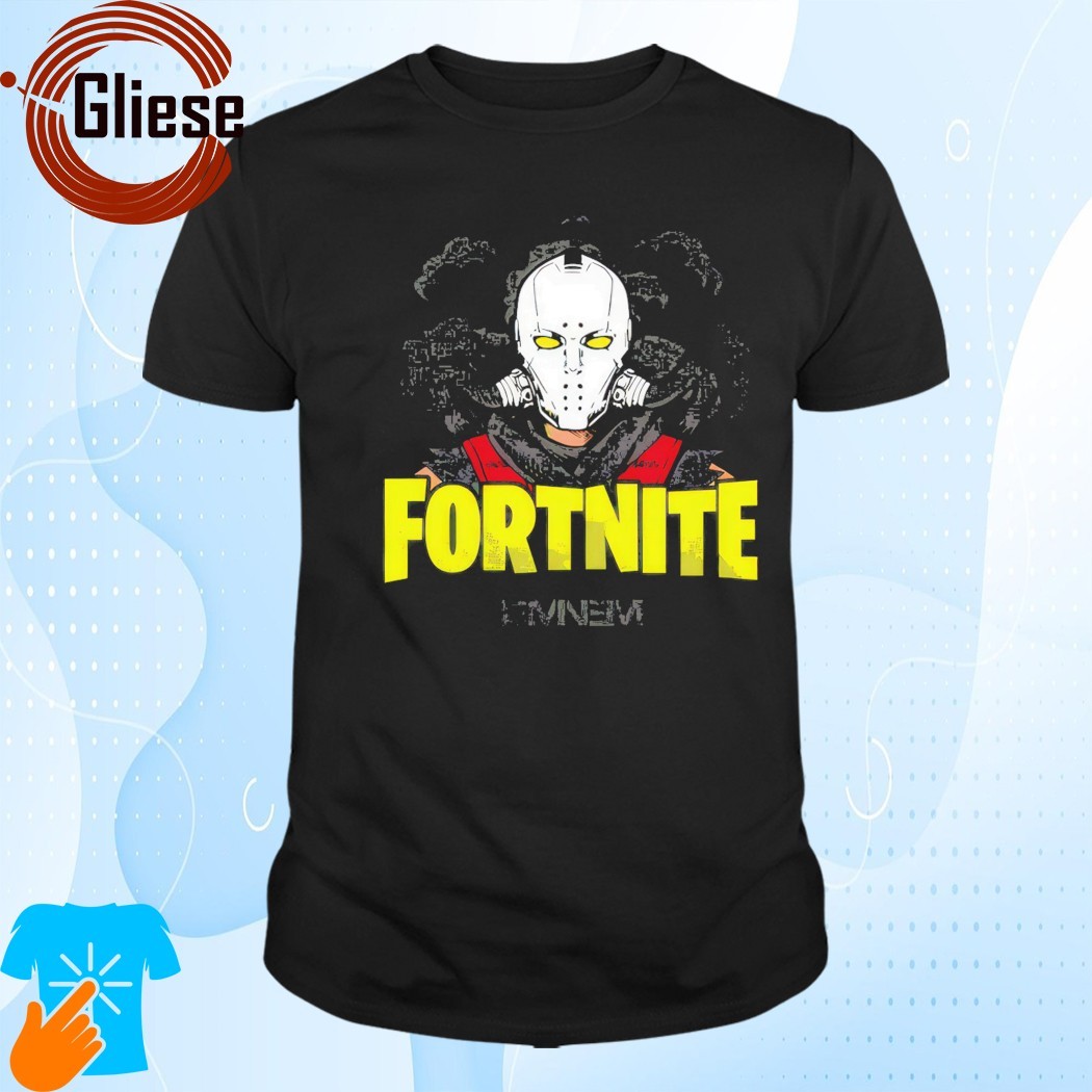 Official Marshall Mathers Eminem X Fortnite Rap Boy Reloaded T-Shirt