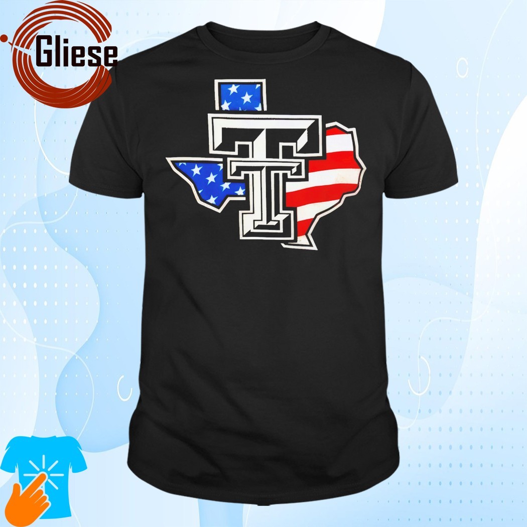 Official Texas Tech Wreck Em Celebrate America 2024 T-Shirt