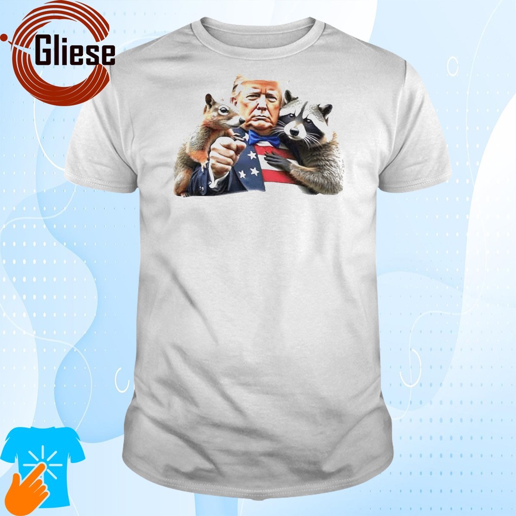 Official Trump Peanut Squirrel Raccoon Shirt