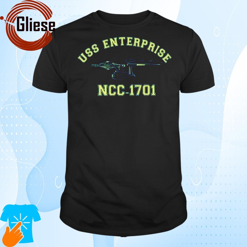 Official Uss Enterprise NCC 1701 T-Shirt