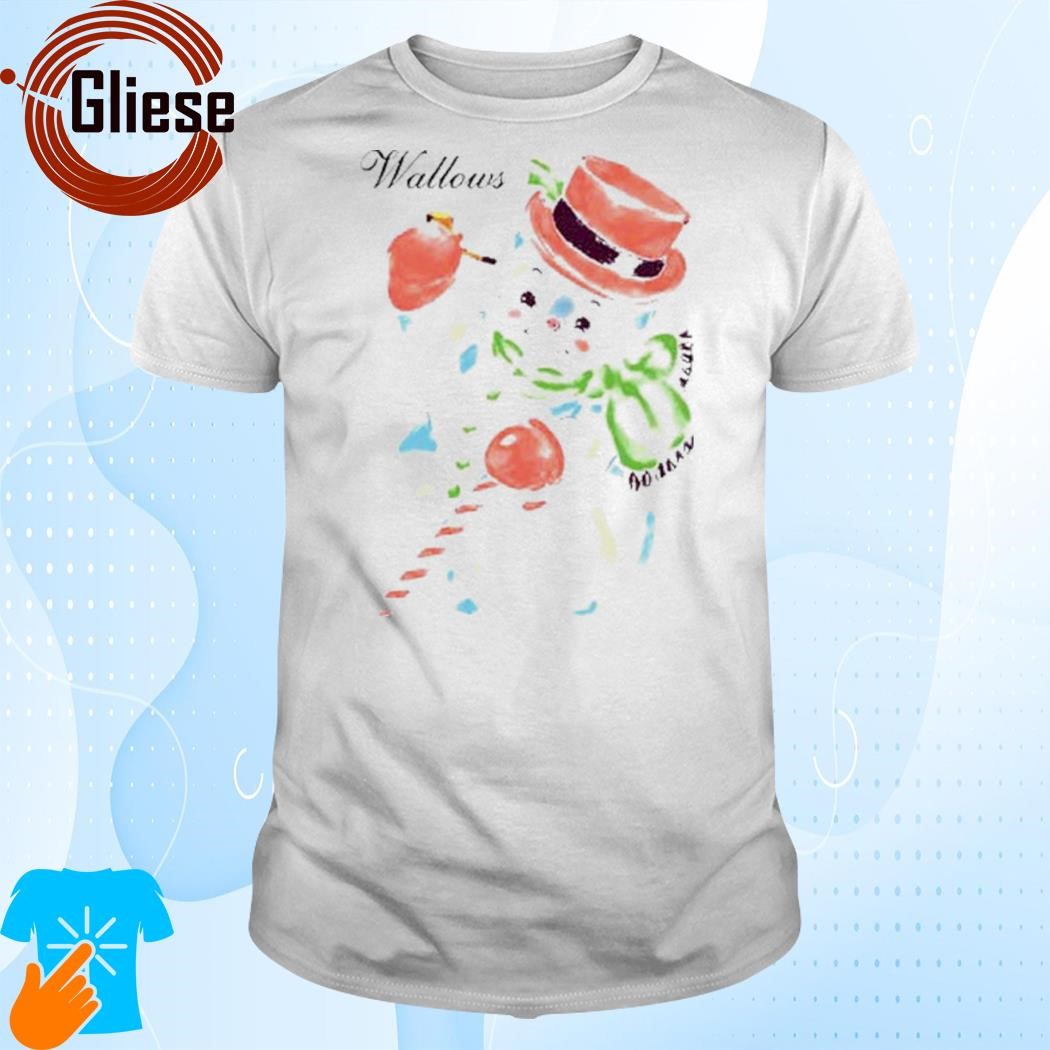 Official Wallows Music Wallows Snowman Shirt